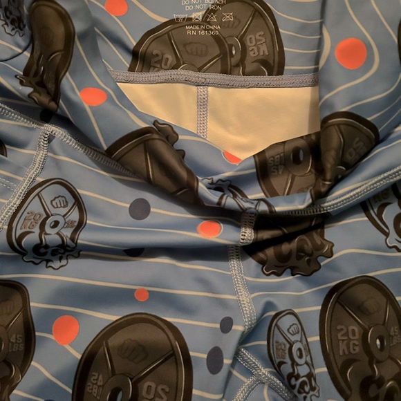 Feed Me Fight Me Death by weights leggings. - Picture 2 of 3